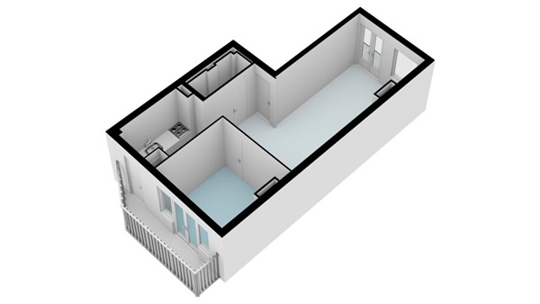 Floorplan - Lootsstraat, 1053 NX Amsterdam